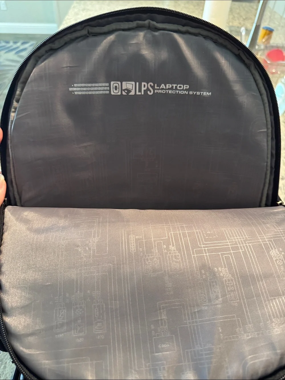 OGIO Prospect Gray and Black Multi-Compartment Travel Backpack